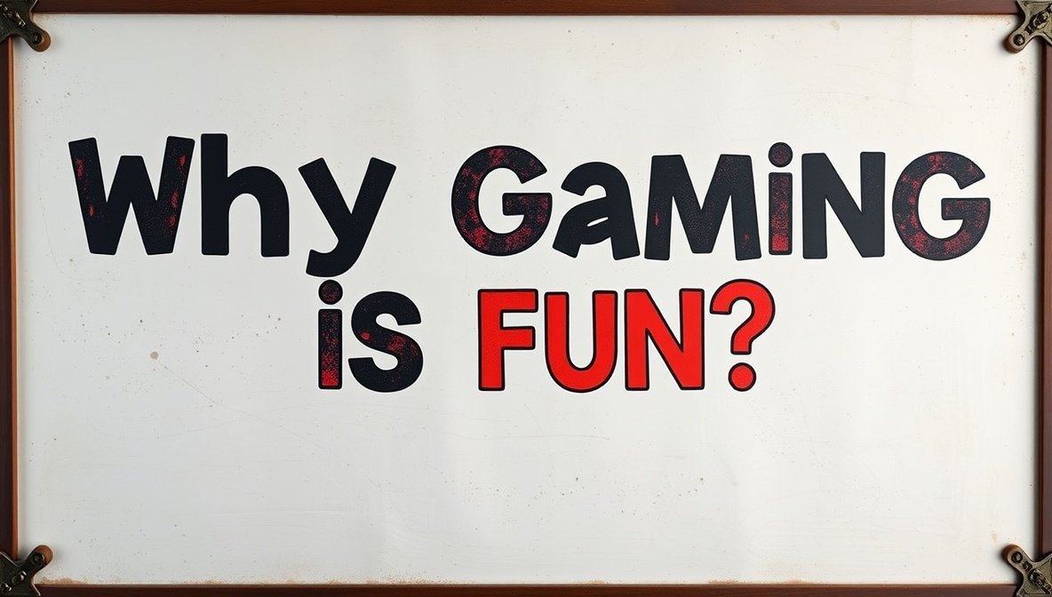 why gaming is fun bfnctutorials